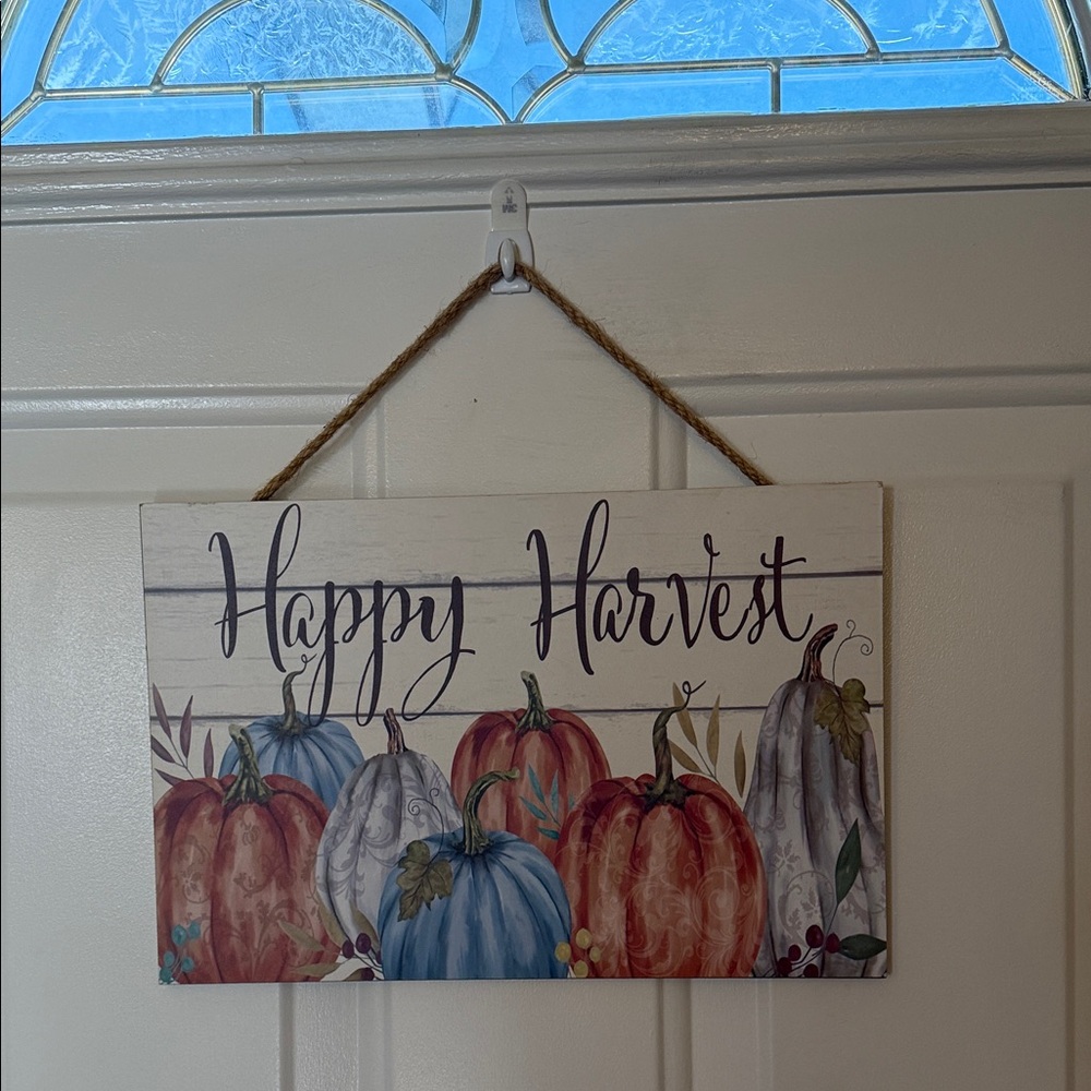 🍁🍃 Colorful Pumpkin Harvest Wall Art